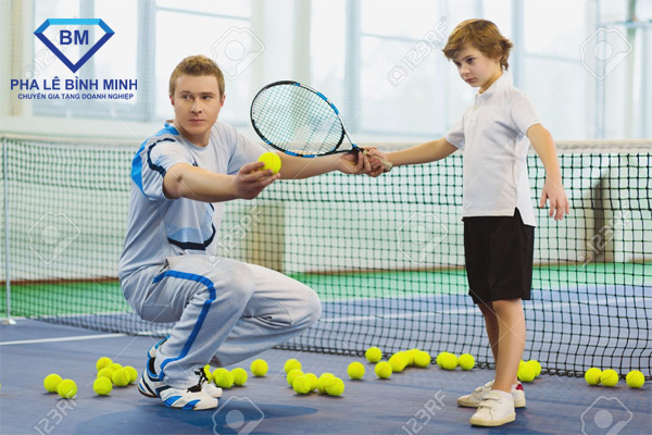 chuyền cảm hứng cho người bắt đầu chơi tennis