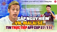 Danh thủ Nhật Bản Keisuke Honda trực tiếp huấn luyện Campuchia tham dự AFF Suzuki Cup